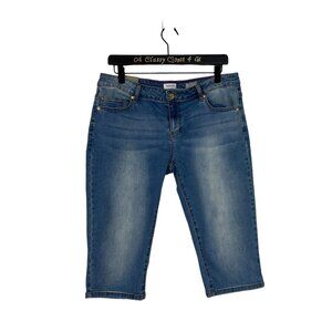 Greystone Blue Jean Denim Slim Fit Bermuda Shorts XL